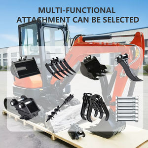 Excavator Mini LEZUM 2 2.2 2.5 Ton Boom Side Swing Extendable Tracks Mesin Diesel Laidong untuk Dijual dengan Kabin - Product Image 6