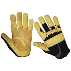 La mejor calidad, venta al por mayor, guantes mecánicos de cuero superior para hombres, temporada de invierno, nuevos guantes mecánicos de cuero al por mayor, Pakistán - Product Image 1