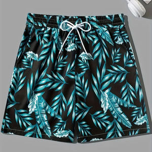 Cordon de serrage coupe ample qualité supérieure le plus récent dernier Style confortable tissu doux au toucher nouveau motif à la mode imprimé short actif - Product Image 4