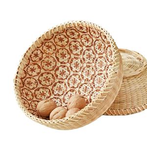 Paniers artisanaux en bambou de différentes tailles pour le rangement et l'organisation - Product Image 1