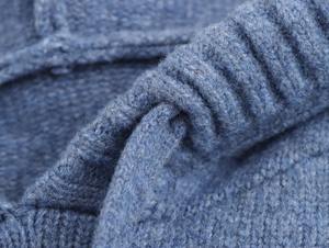 เสื้อผ้าผู้หญิงสไตล์เกาหลีแบบใหม่มีฮู้ดแบบหลวมมีกระเป๋าแขนยาวมีเชือกผูก - Product Image 4