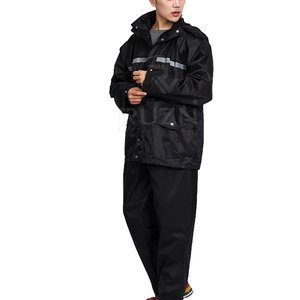 Vente en gros de combinaisons de pluie coupe-vent dernier design combinaisons de pluie meilleure méthode d'impression combinaisons de pluie vêtements d'entraînement - Product Image 3