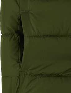Chaqueta acolchada de nailon de alta calidad para hombre, cortavientos con soporte personalizado, cierre de cremallera, impermeable a prueba de viento para invierno al aire libre - Product Image 4