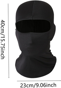 Cómodo superventas tamaño personalizado pasamontañas unisex precio de fábrica al por mayor de color sólido pasamontañas unisex - Product Image 3