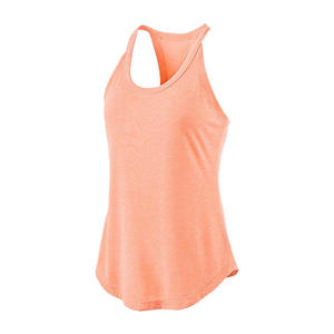 Top Deportivo Halter de Soporte Medio con Espalda Cruzada y Corte Largo para Gimnasio, para Mujer - Product Image 3