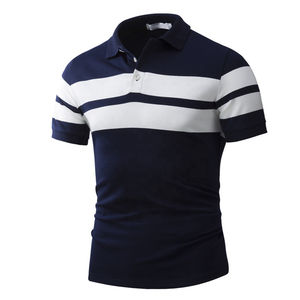 Logo personnalisé de haute qualité pour hommes pour polos Nouveau design Chemise de golf en toile à motif solide Prix raisonnable avec OEM personnalisable - Product Image 3