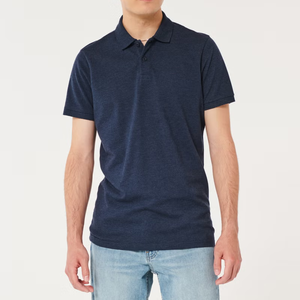 Polo d'entreprise personnalisé 98% coton 2% élasthanne Coupe ajustée Polo confortable Polo à étiquette privée - Product Image 6