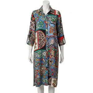 Vestidos de Club Ecológicos Estampados con Serigrafía para Adultos, Tela Suave, Ajuste Ceñido y Elegante, Ropa para Salir de Noche, Colores y Estampados Personalizados - Product Image 1