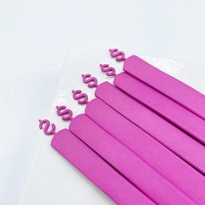 Vente en gros de pinces à épiler pour extension de cils en acier inoxydable Pointe plasma noire Pointe en fibre violette avec logo personnalisé Produit durable - Product Image 5