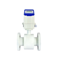 Medidor de Flujo Magnético de Agua OLED HBYB con Control por Lotes para Automatización Industrial y Control de Flujo