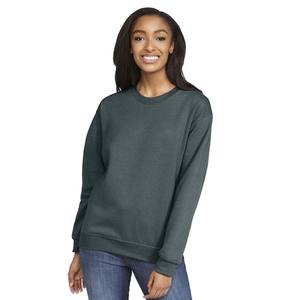 Otoño e invierno Casual moda cuello redondo manga larga pulóver sudadera Color sólido Sudadera con capucha señoras sudadera - Product Image 4