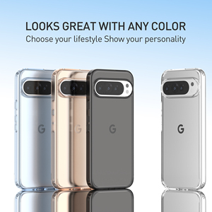 Soonleader Hot Hybrid TPU + PC Clear Mobile Cover pour Google Pixel 9 Coque de téléphone antichoc légère - Product Image 6