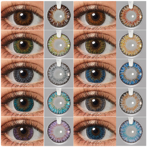 Échantillon gratuit <span class=keywords><strong>Lentille</strong></span> de contact Freshgo 3 tons de <span class=keywords><strong>couleur</strong></span> annuelle <span class=keywords><strong>Lentille</strong></span> de contact Fresh Look 14.5mm Lentilles de contact Top 1 <span class=keywords><strong>Lentille</strong></span> pour les yeux Fancy Look - Product Image 2