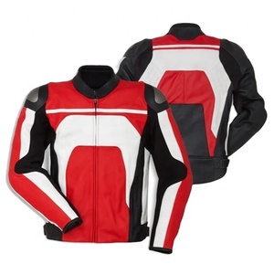 Custom Chenille Embroidered Men's Leather Baseball Jacket Custom Varsity Jacket for Men Bomber Winter Motorbike Leather Jacket - Product Image 6