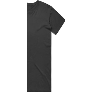 T-shirt en coton biologique écologique personnalisé pour femmes, col rond, manches courtes, uni, respirant, en molleton gaufré, coupe classique - Product Image 5