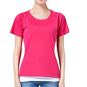 Women T-Shirts Crew Neck <b>Tops</b> Shorts Sleeve Workout Running Yoga <b>Tops</b> Loose Fit Fitness Yoga Shirts Loose Clothing For Women - Product Image 1