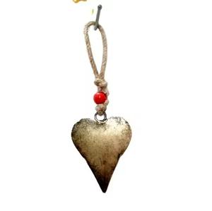 <b>Christmas</b> Hanging <b>Decoration</b> Ornaments Metal Handicrafts Hanging Decor <b>Christmas</b> <b>Decoration</b> Heart Ornaments Top Trending - Product Image 3