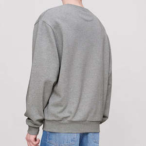 เสื้อสเวตเชิ้ตคอกลมผู้ชาย พิมพ์โลโก้ได้ ผ้าฟลีซหนานุ่ม สไตล์สตรีทแวร์ คุณภาพสูง - Product Image 6