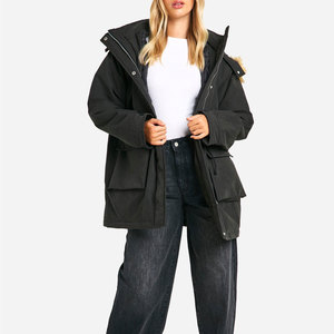 Chaqueta Parkas de invierno para mujer de fabricante profesional, chaquetas Parka cómodas y ligeras de alta calidad para mujer - Product Image 3