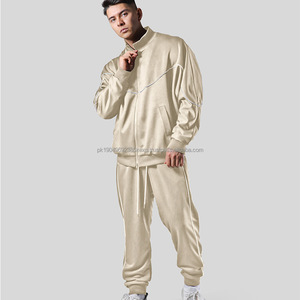 Vêtements de sport de haute qualité, logo personnalisé, ensembles de survêtements de sport pour hommes - Product Image 6