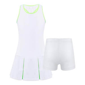 ชุดเทนนิสของผู้หญิงเครื่องแบบเสื้อและล่างเสื้อเจอร์ซีย์เล่นกีฬาชุดเล่นเทนนิสคลาสสิกออกแบบโลโก้ได้ตามต้องการ - Product Image 3