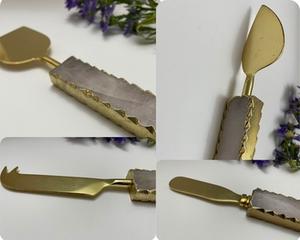 ชุดช้อนส้อมสแตนเลสและเครื่องใช้บนโต๊ะอาหารสีเงินดีไซน์มหัศจรรย์เหมาะสำหรับงานปาร์ตี้หรืองานแฮนด์เมดจากอินเดีย - Product Image 6