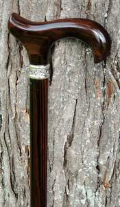 Standard International Canne en bois réglable à prix unique avec nœuds multiples Bâton de marche en bois solide pour les aînés - Product Image 3