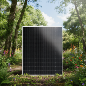 Panneau solaire monocristallin bifacial ALife AL-66HPH-495 N-Type HJT à haute efficacité avec couvercle avant en verre - Product Image 3