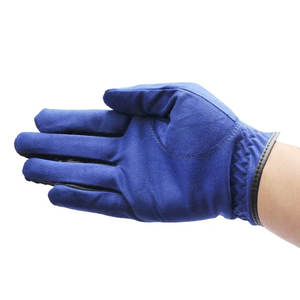 Vente en gros Logo personnalisé Gants de golf de sport respectueux de l'environnement confortables et respirants en cuir véritable blanc pour hommes et femmes - Product Image 3