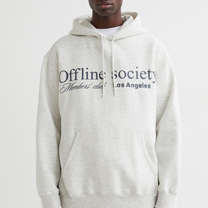 Sudadera con cuello redondo y logotipo personalizado, 100% algodón, sudadera con cuello redondo para hombre, sudaderas con capucha - Product Image 6
