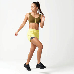 92% polyester 8% élasthanne femmes illuminateur laboratoire 360 jamais arrêter 2 en 1 short avec doublure intérieure compressive - Product Image 5