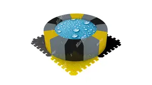 High Quality Customizable Mixed Colour Walk On Water Custom Design Big Tank Water Trampoline By Maxplay