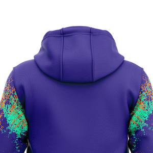 เสื้อมีฮู้ดแบบสวมหัวสีดำ Trefoil เที่ยงคืนของผู้ชายผ้าฝ้าย70% เฮฟวี่เวทแบบปกติ30% ผ้าโพลีเอสเตอร์รีไซเคิล - Product Image 5