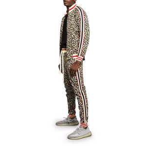 2025 hommes nouvelle mode haute qualité survêtement sublimé avec manches longues respirant solide motif tenue décontracté survêtement pour homme - Product Image 3