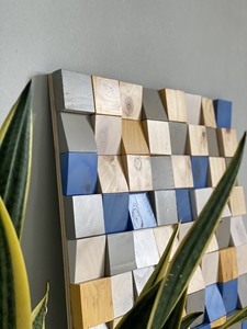 Cuadro de decoración de madera maciza para el hogar, oficina y dormitorio, diseño moderno para muebles de sala de estar, requisitos personalizados seguidos - Product Image 6