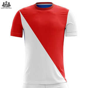 ชุดฟุตบอลแขนสั้นสำหรับผู้ชายและผู้หญิง |   ชุดกีฬา |   ผ้าระบายอากาศ แห้งเร็ว รับผลิตแบบ OEM |   สีที่ปรับแต่งได้ - Product Image 4