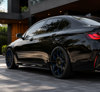 Jantes en alliage d'aluminium forgé monobloc de luxe 20-22 pouces 5x114.3, nouveau design concave profond pour Taycan E-tron GT, jantes sport électriques