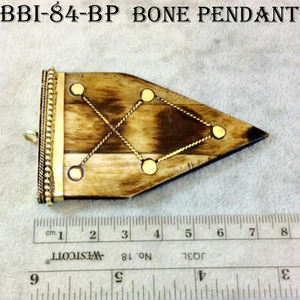 Colgantes de hueso hechos a mano colgantes de hueso hechos a mano naturales de alta calidad colgante de hueso TRABAJO DE LA India - Product Image 4
