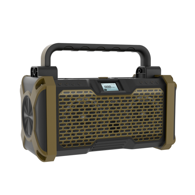 Portable Digital Dab Fm Home Radio Site Radio Outdoor Jobsite Worksite Radio with bluetooth Speaker Built-in Battery