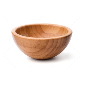 Wood Round Serving Bowl American Style Polished Eco-Friendly Party Use High Quality Customized Size - Product Image 6