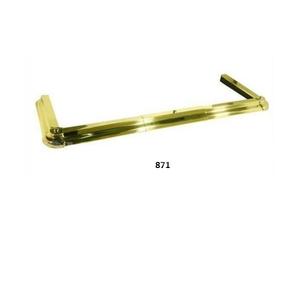 Guardabarros para chimenea de diseño tradicional de latón marrón de alta calidad con pulido brillante - Product Image 1