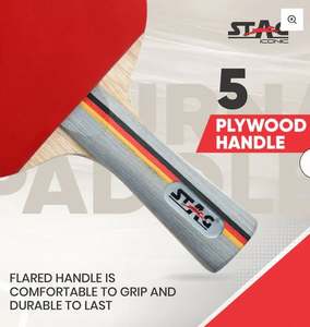 Raquetas de tenis de mesa TT al por mayor de fábrica, rentables, con bolsa, a un precio asequible, por proveedor - Product Image 2