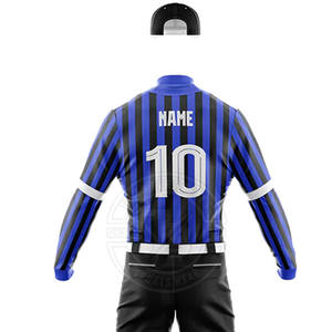 2025 uniformes de baseball et de softball personnalisables pour hommes OEM nouvel ensemble 100% vêtements de softball en polyester respirant - Product Image 5