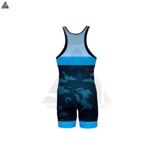 Hot Selling High Quality Customized Casual Knitted Breathable Wrestling <b>Singlets</b> 100% Cotton Oem Design Sublimated Unisex - Product Image 4