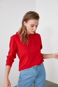 Sudadera OEM personalizada con logotipo bordado, sudadera de algodón con cuello redondo, sudadera extragrande para mujer, sudadera pesada - Product Image 3