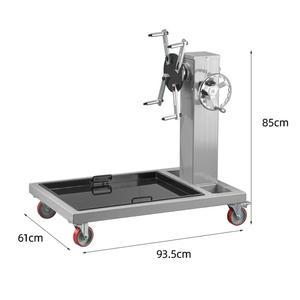 Support moteur robuste 800 kg, support <span class=keywords><strong>de</strong></span> boîte <span class=keywords><strong>de</strong></span> vitesses pliable, outils <span class=keywords><strong>de</strong></span> réparation automobile hydrauliques pour atelier, support <span class=keywords><strong>de</strong></span> réparation <span class=keywords><strong>de</strong></span> moteur <span class=keywords><strong>de</strong></span> voiture avec roues - Product Image 6