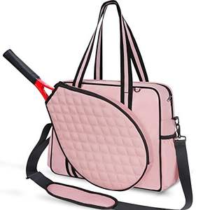 Sac de raquette unisexe portable en tissu Oxford pour tennis, badminton et pickleball, sac à bandoulière de sport transfrontalier Amazon, sac de fitness unisexe - Product Image 4