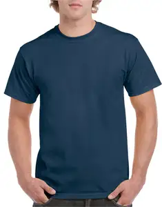 Katoenen Polyester Zeeziel Met Ronde Hals Op Maat Bedrukt Logo T-Shirt Met Korte Mouwen, Marine Matrozenpak Blauw En Wit Gestreept T-Shirt