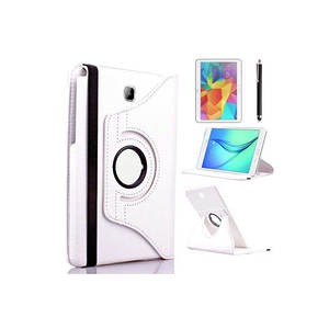 Funda Protectora Giratoria Blanca Netzy para Galaxy Tab A T550 9.7, Compatible con el Modelo de iPad, Materiales Duraderos de TPU y PC - Product Image 3