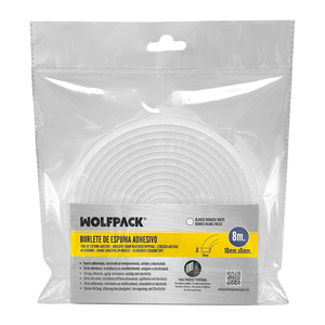 Foam weatherstripping 8 m x 6 mm x 10 mm - Product Image 3